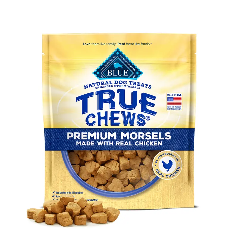 Blue Buffalo True Chews Morsels Chicken Dog Treats (11oz)