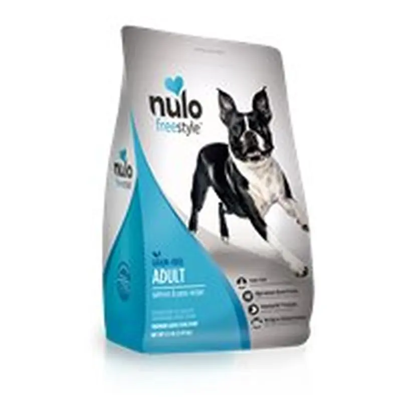 Nulo FreeStyle Grain Free Adult Dry Dog Food - Salmon. 24lb Bag