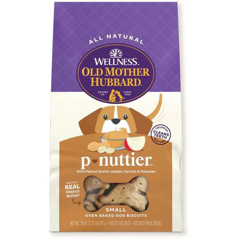 Old Mother Hubbard P-Nuttier Small Crunchy Dog Treats (20oz)