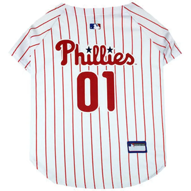Philadelphia Phillies Dog Jersey - w/red stripes