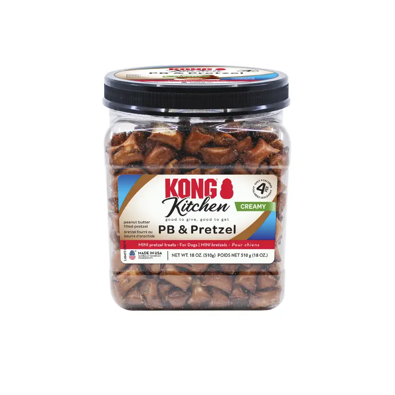 Kong Dog Treat KONG Kitchen Creamy Peanut Butter & Pretzel 18oz