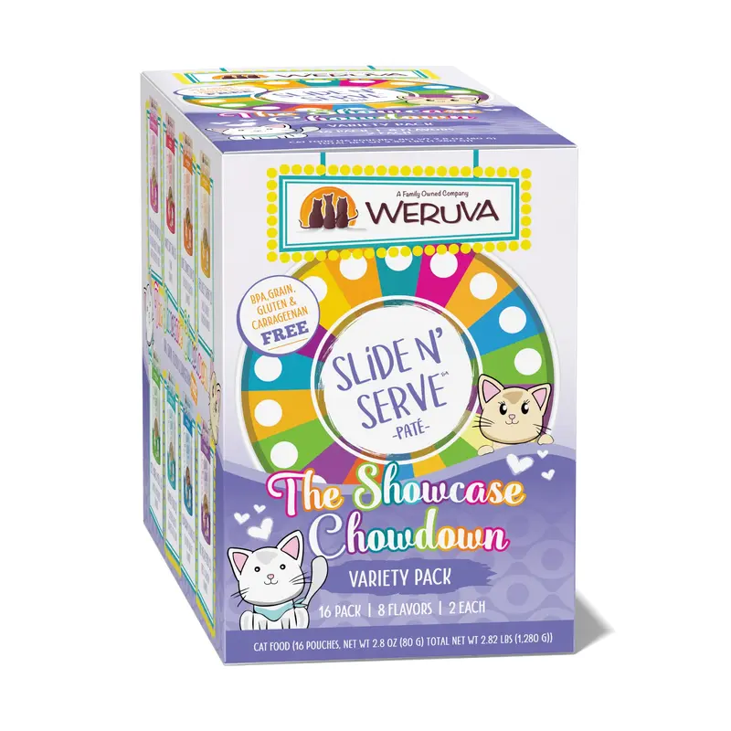Weruva Cat Food Showcase Chowdown [2.8 oz] (16 count)