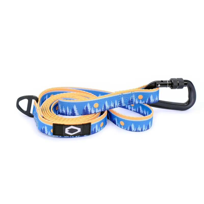 Outdoor Style Frozen Forest Nylon Dog Leash