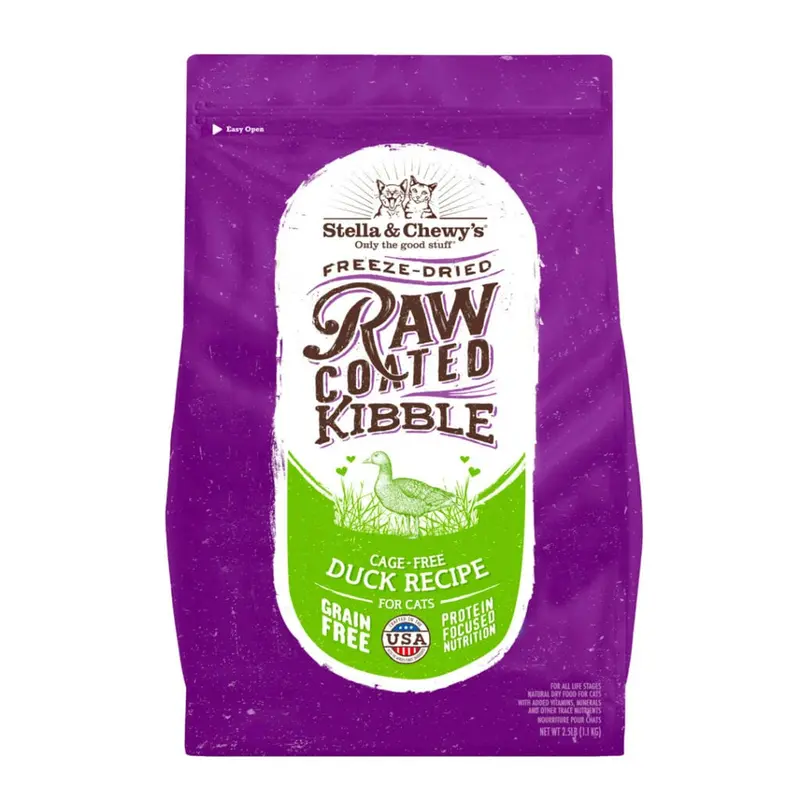 Stella and Chewy's Raw Coated Kibble Grain Free 5lb Duck