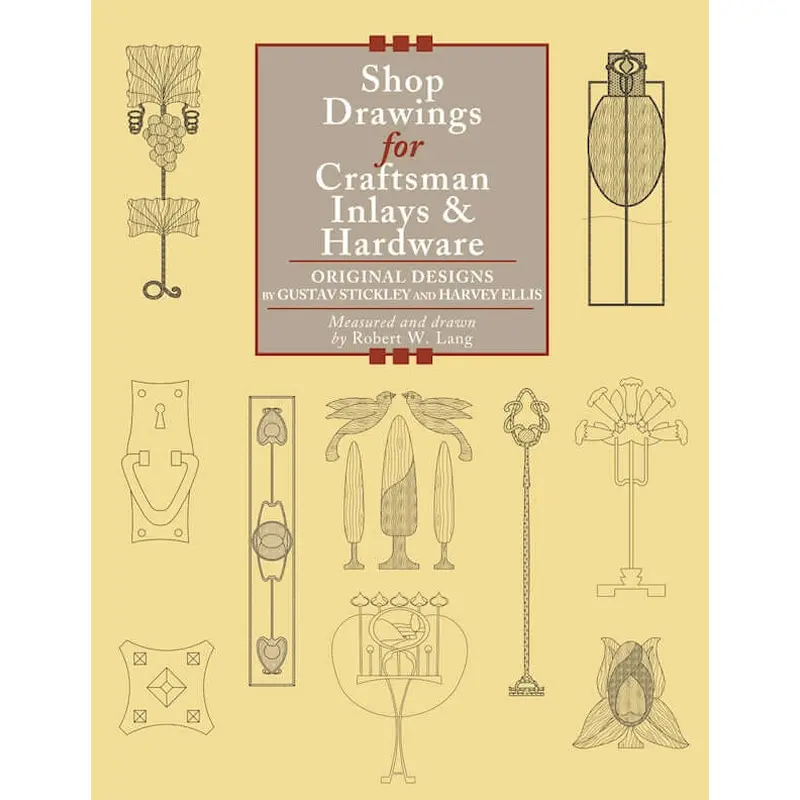 Shop Drawings for Craftsman Inlays & Hardware