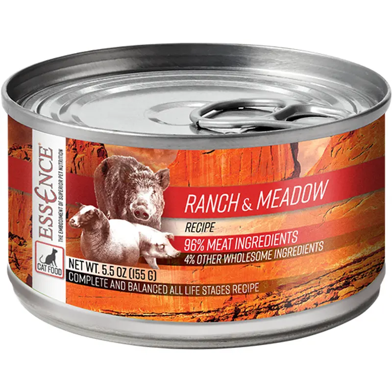 Essence Grain Free Ranch & Meadow Recipe Canned Cat Food