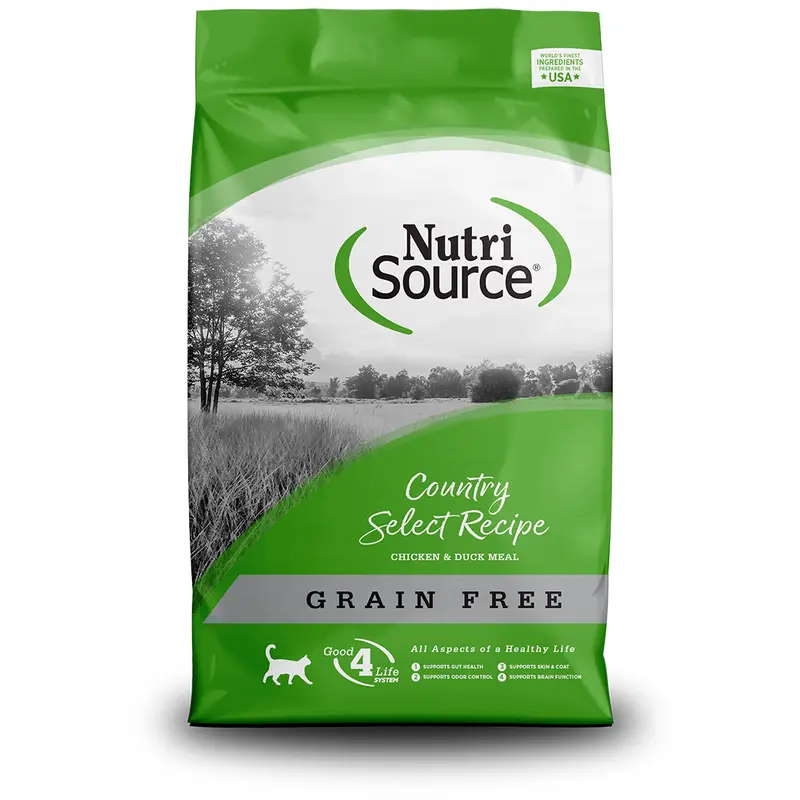 NutriSource Grain Free Country Select Entree Dry Cat Food