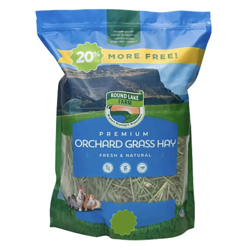 Round Lake Farm Orchard Grass Hay 90oz