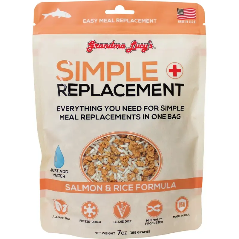 Grandma Lucys Simple Freeze Dried Salmon & Rice 7 oz.
