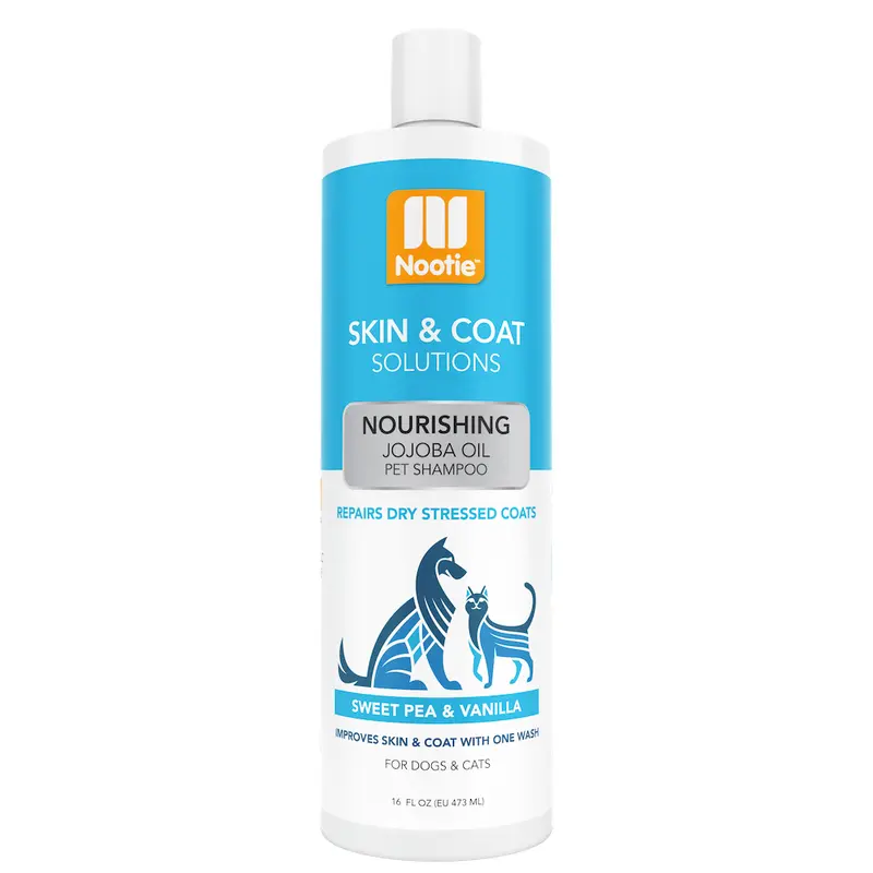 Nooties Shampoo Nourishing Sweet Pea & Vanilla with Jojoba Oil 16 oz.