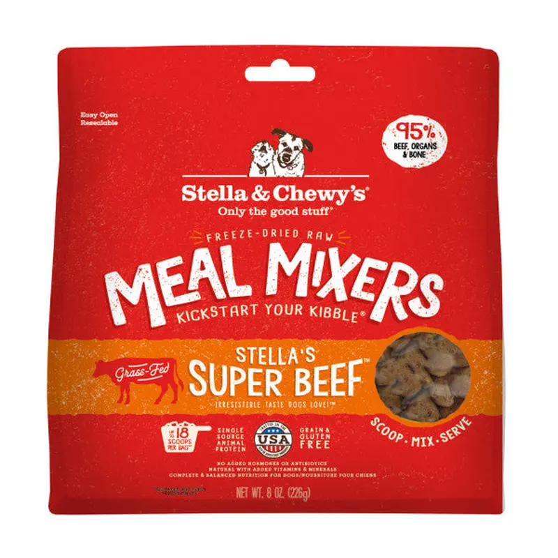 Stella & Chewy's Freeze-Dried Meal Mixers Stella's Super Beef