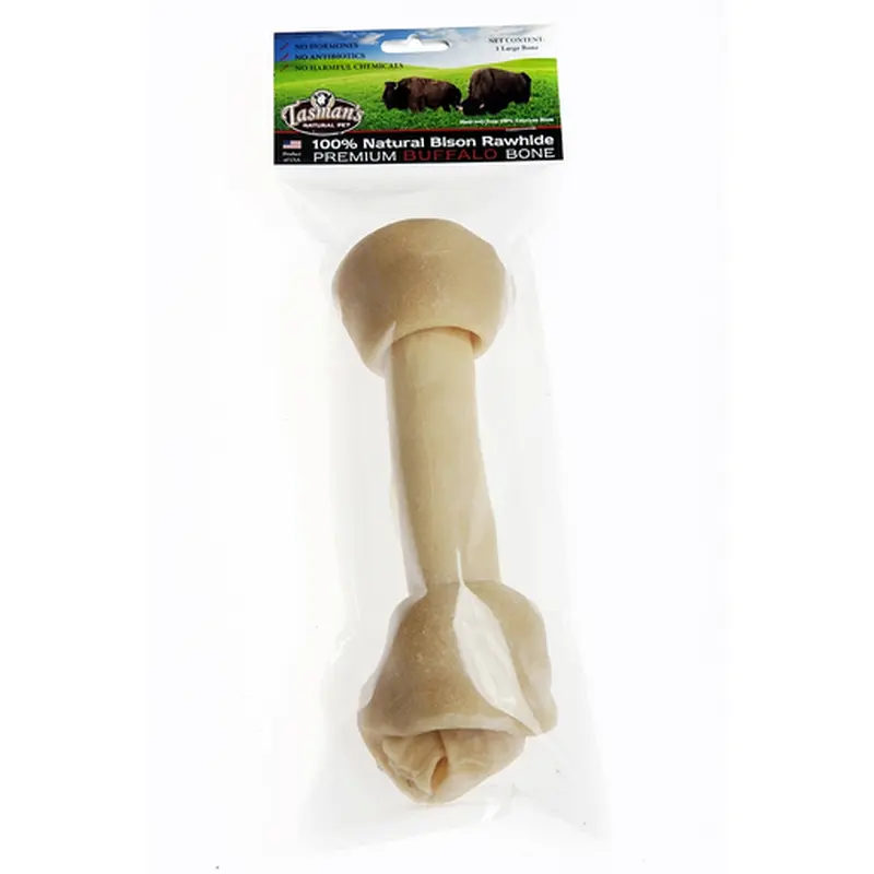 Tasmans Bison 9-10" Large Bone 1 Pack