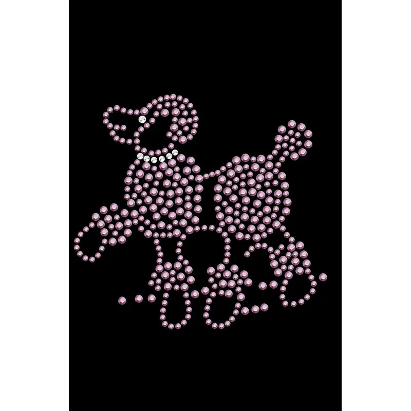 Poodle (Pink Rhinestuds) - bandana