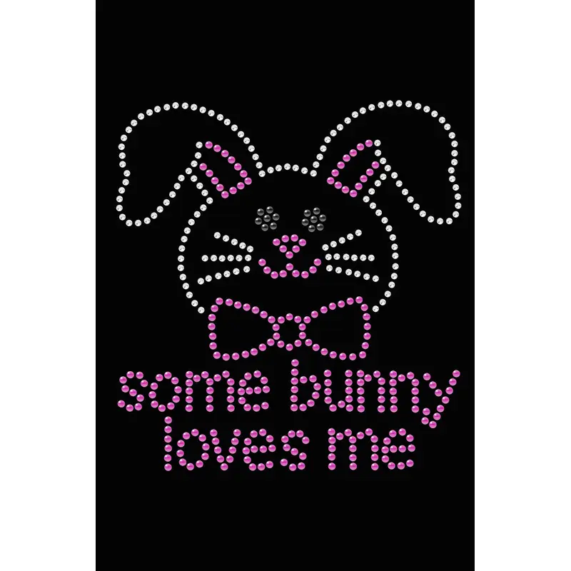 Some Bunny Loves Me (Pink) - Bandanna