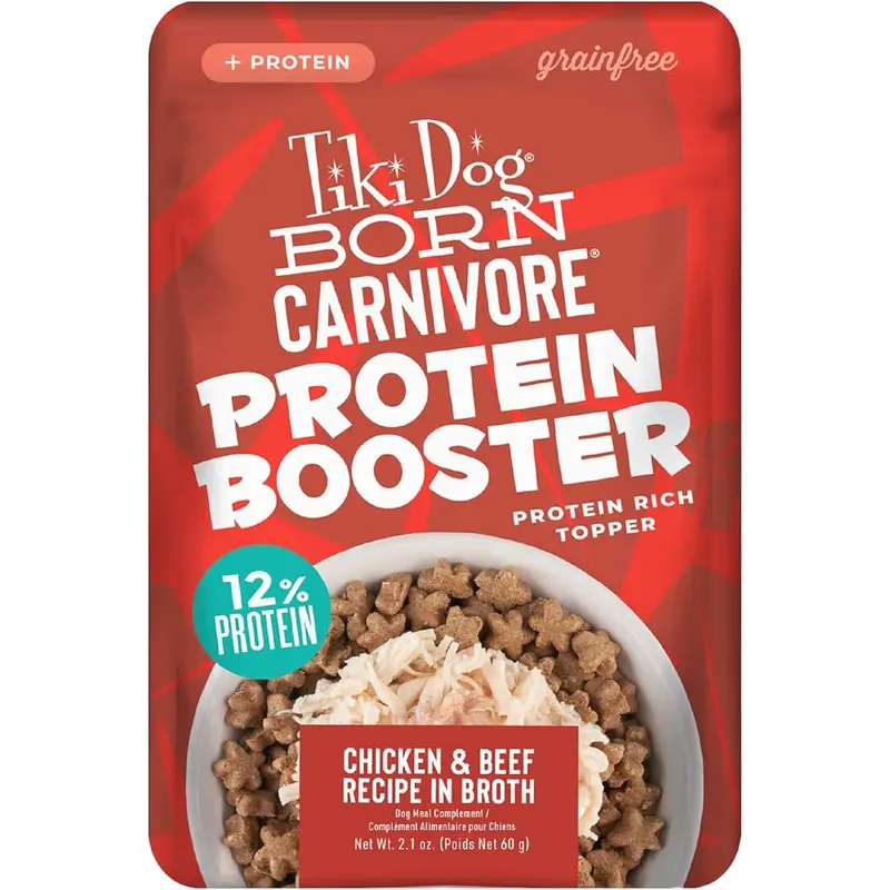 Tiki Dog Carnivore Topper Chicken & Beef 2.1oz