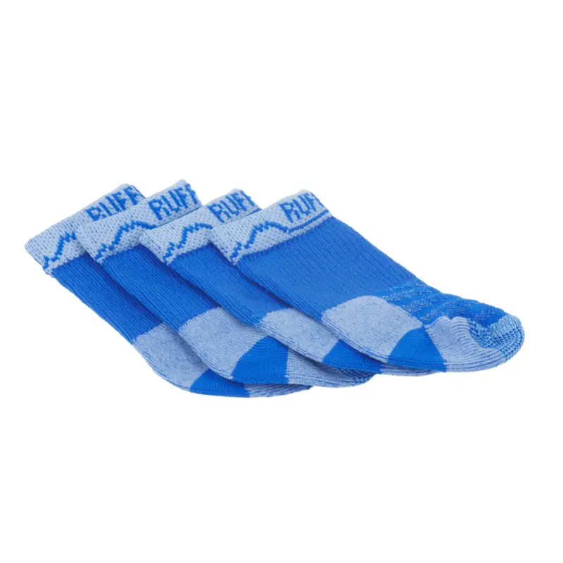 RuffWear Barkn Boot Dog Socks 1.50"/1.75" Blue Pool