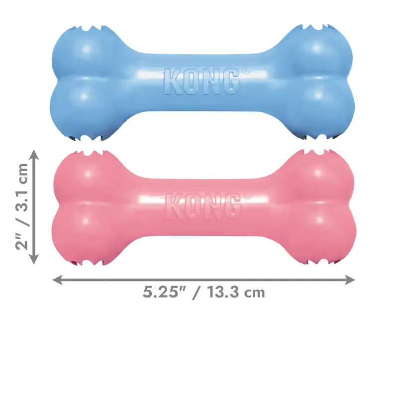 Kong Dog Toy KONG Puppy Goodie Bone Small Assorted
