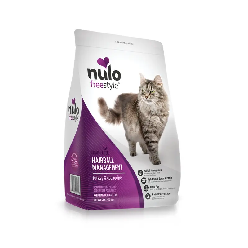 Nulo Grain-Free Cat Turkey & Cod Hairball Management