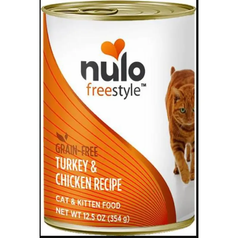 Nulo Freestyle Cat Pate Grain Free Turkey & Chicken 12.5oz
