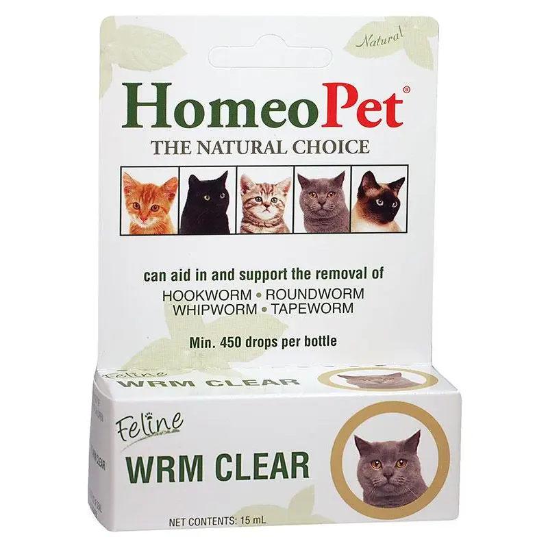 HomeoPet Feline WRM Clear