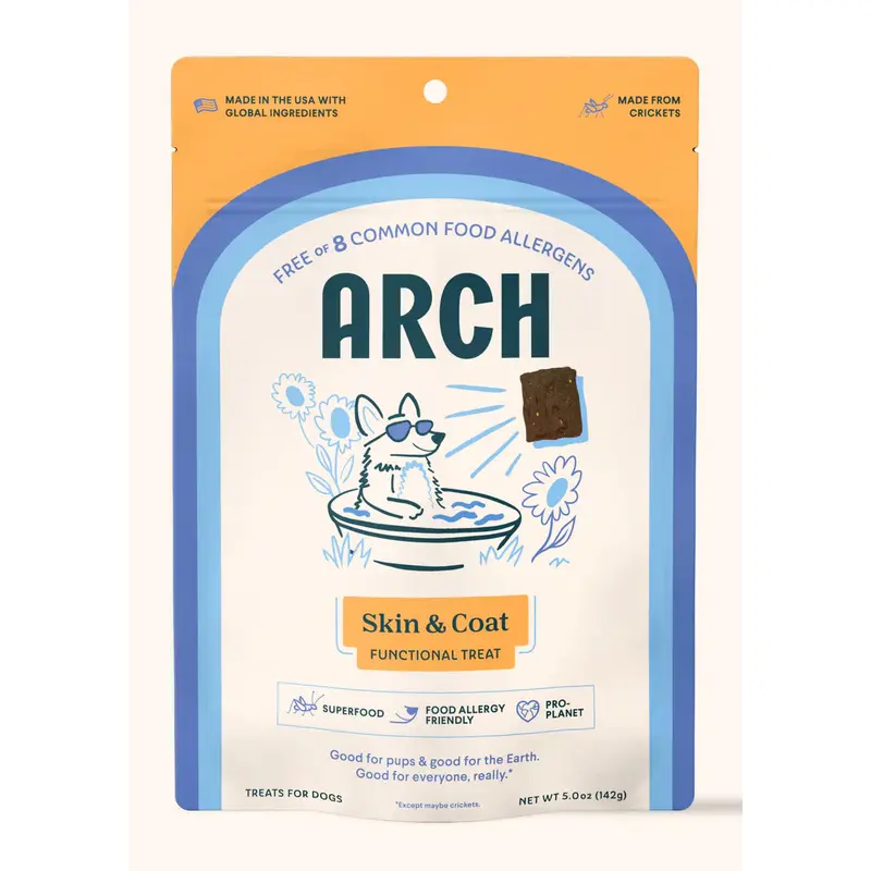 Arch Skin & Coat Health Dog Treat 5oz