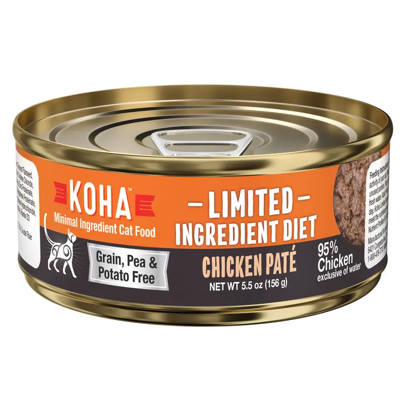 Koha Chicken Pate for Cats 5.5oz