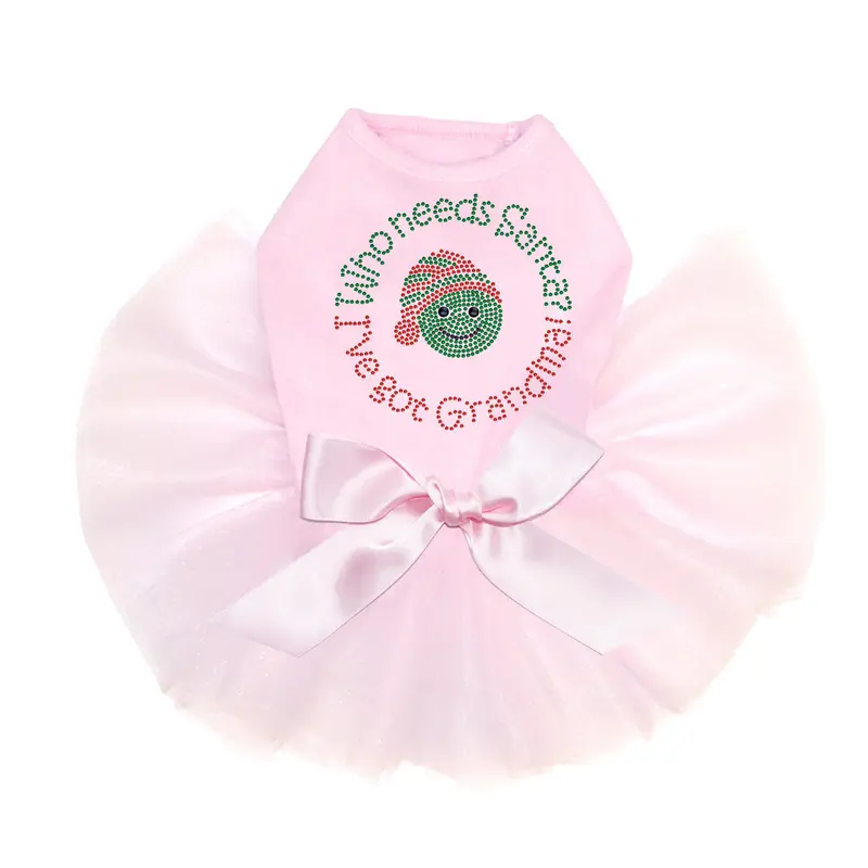 Who Needs Santa - I've Got Grandma - Custom Tutu