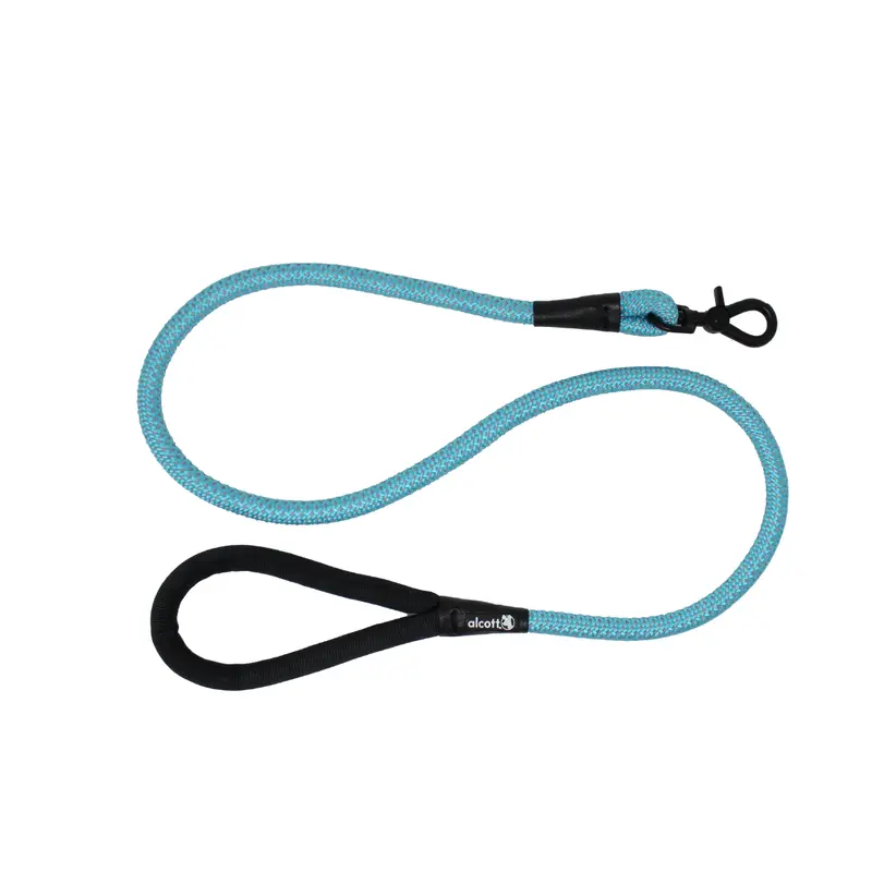 Alcott Rope Dog Leash - Medium 5' - Blue