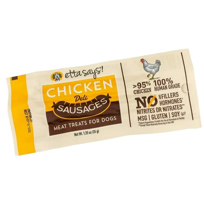 Etta Says Sausage Link Chicken Dog Treat (1.25oz)