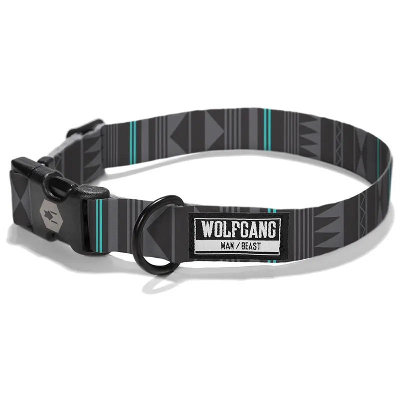 Coastal Drop Wolfgang Venture NightOwl Small Dog Collar 8-12"