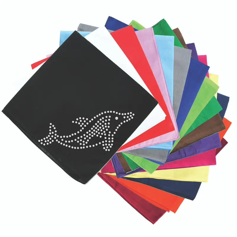 Dolphin (Rhinestone)  - Bandanna