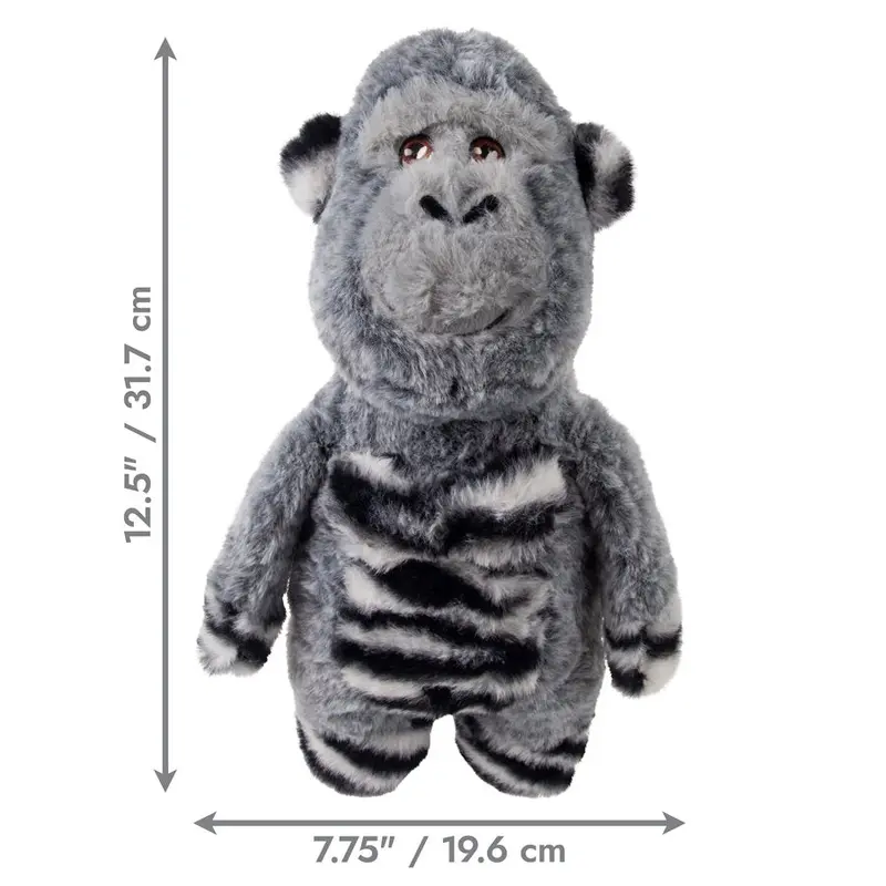 Kong Plush Dog Toy Jungle Jamz Gorilla Medium