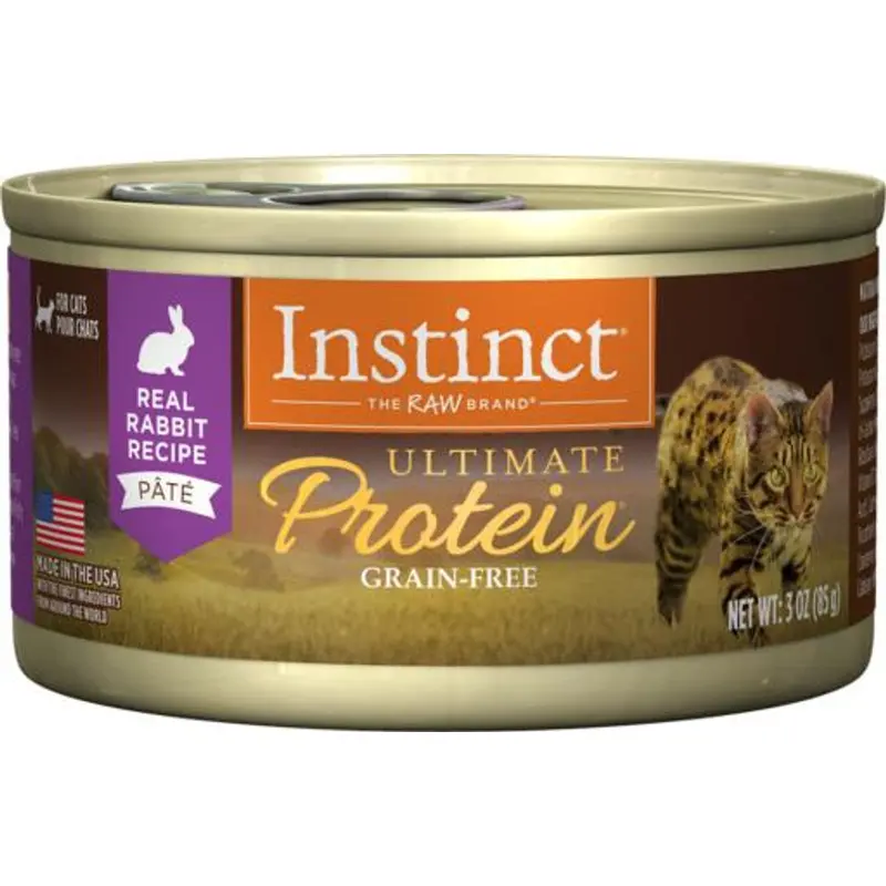 Nature's Variety Instinct Ultimate Protein Rabbit Recipe Cat Food 3oz