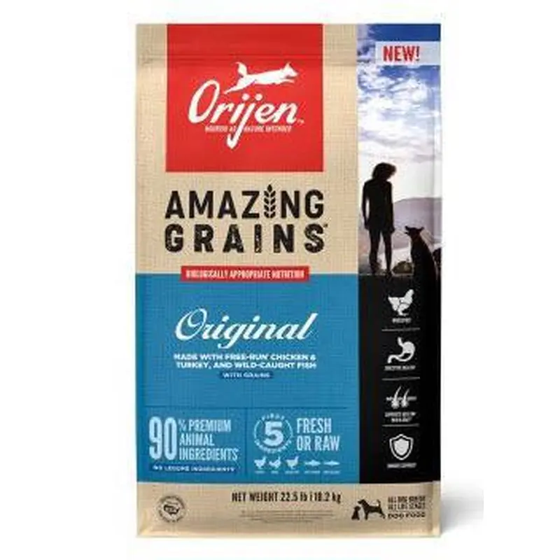 Orijen Amazing Grains Original Recipe Dry Dog Food