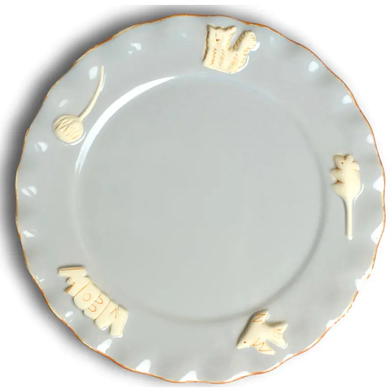 Cat Whisker Plate - French Grey