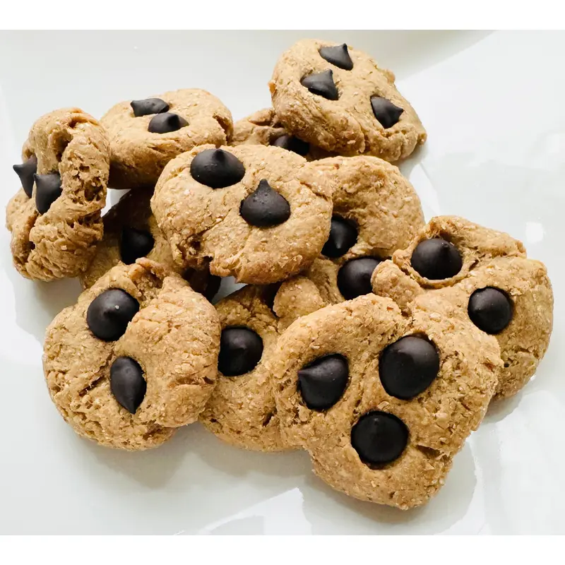Tootsies & Treats Peanut Butter Carob Chip Cookies 6oz