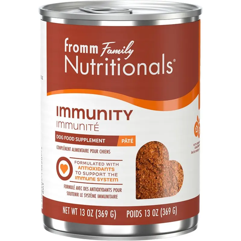 Fromm Nutritionals Immunity Dog Food Supplement - Chicken Pate -  13oz Can