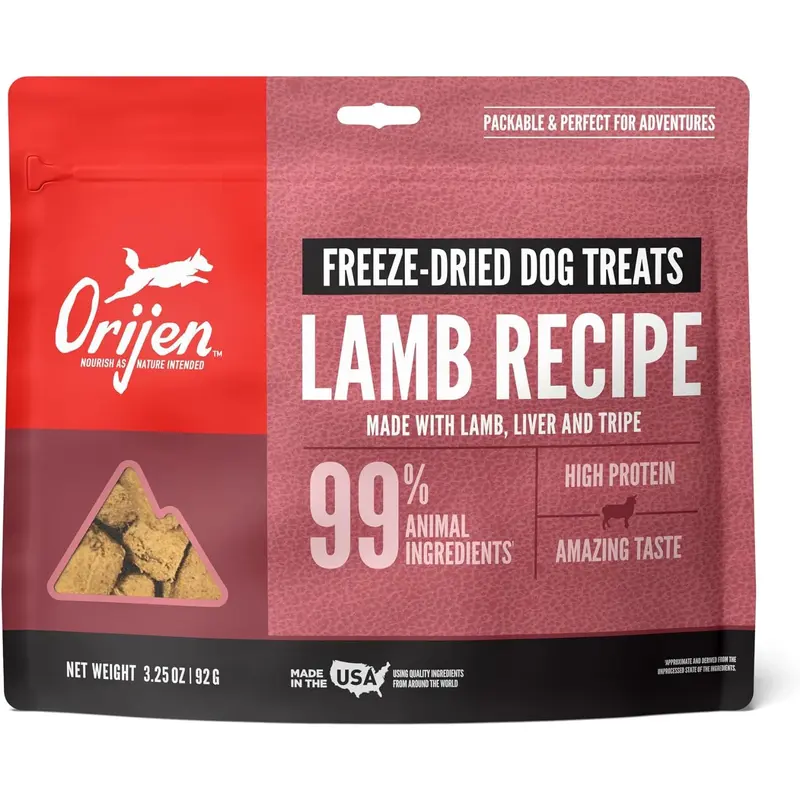 Orijen Lamb Freeze Dried Dog Treats (3.25oz)