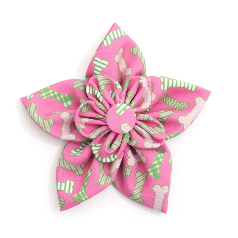 Pink Preppy Bones Flower