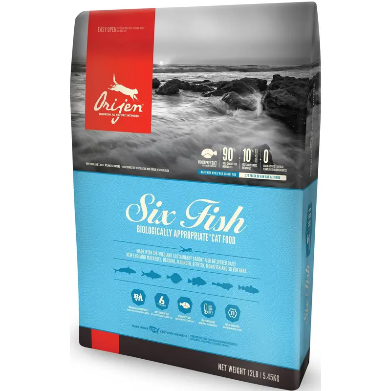 ORIJEN Six Fish Biologically Appropriate Cat Food