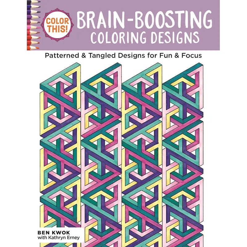 Color This! Brain-Boosting Coloring Designs