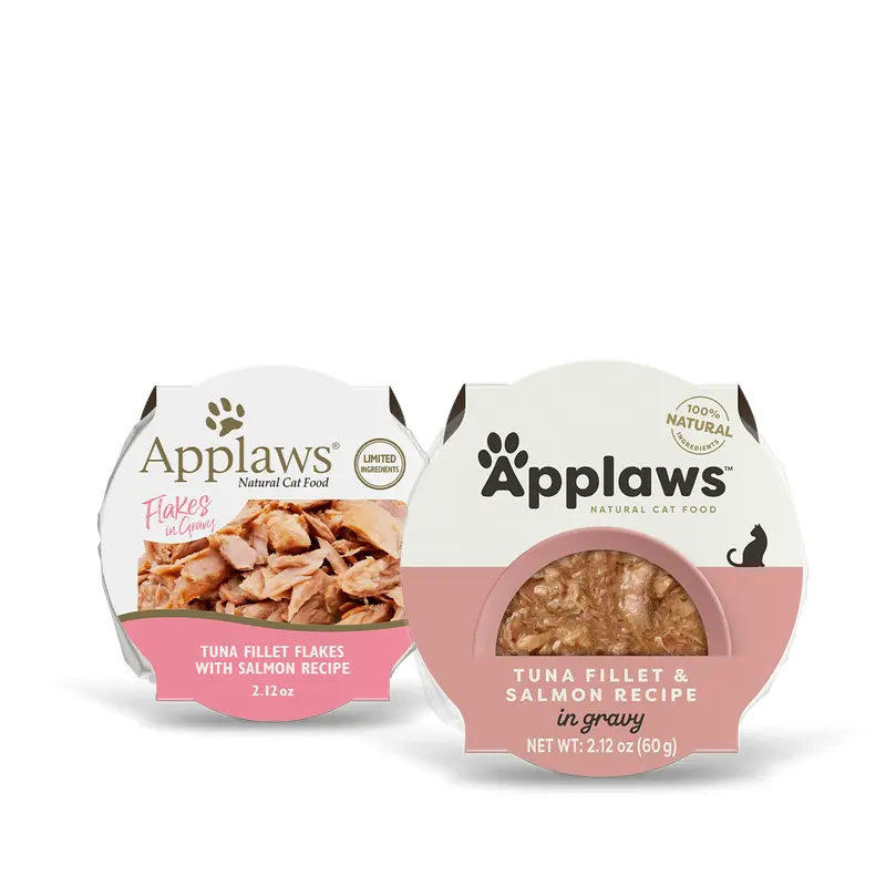 Applaws Natural Wet Cat Food Tuna Fillet & Salmon Recipe in Gravy (2.12oz)