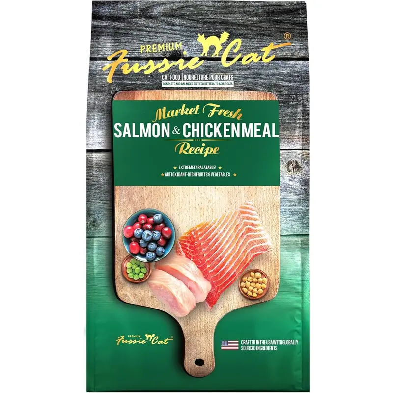 Fussie Cat Market Fresh Dry Cat Salmon & Chicken (3.5lb)
