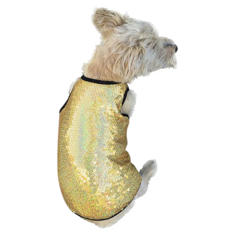 Gold Stardust Tank Top