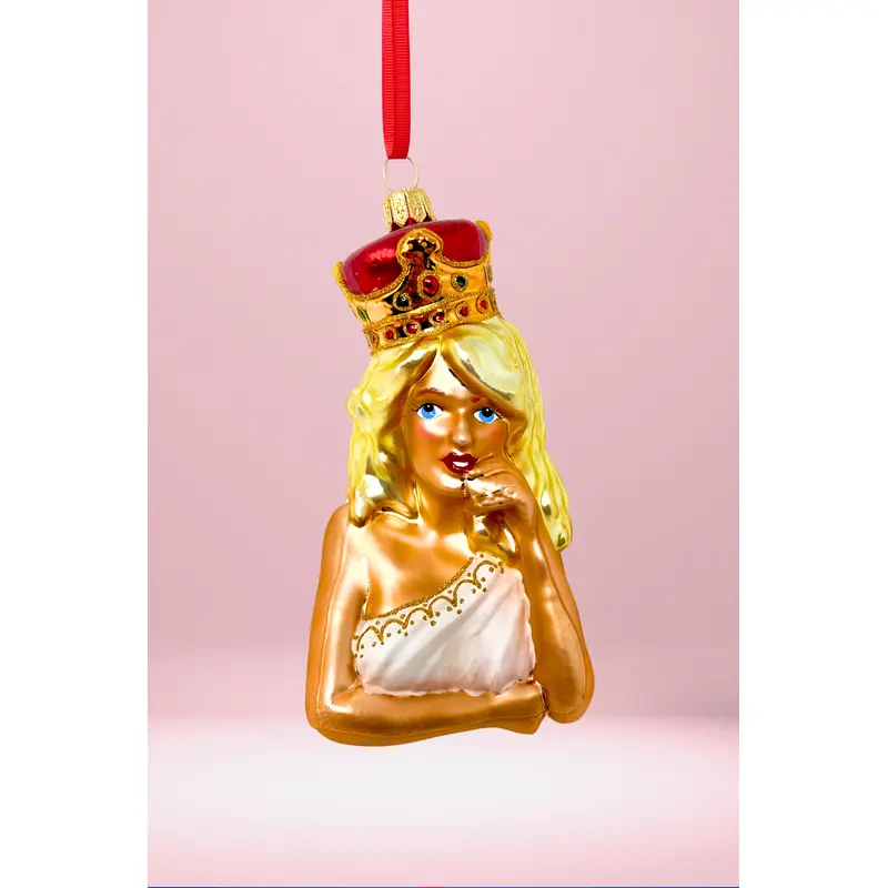 Kim Glass Christmas Ornament